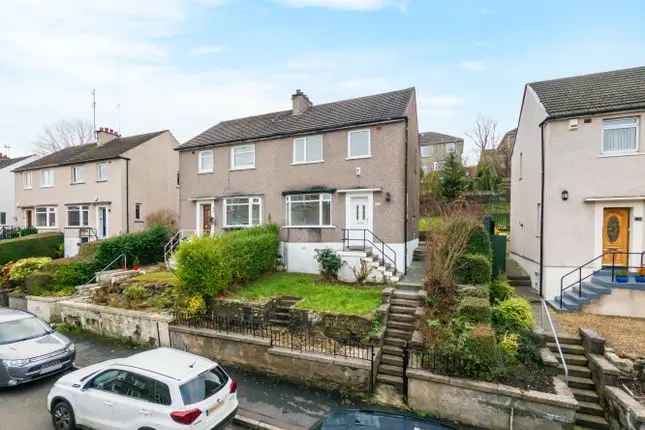 Semi-detached house for sale in Weymouth Drive, Kelvindale, Glasgow G12