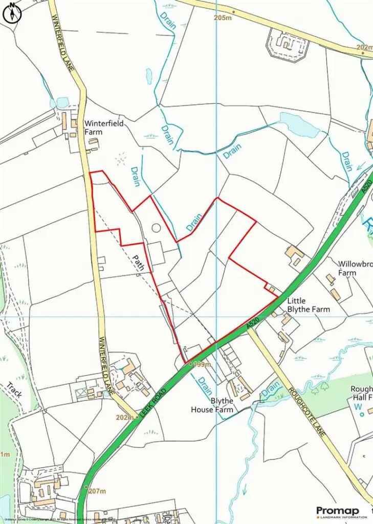 14.67 Acres Grassland - A520 Access