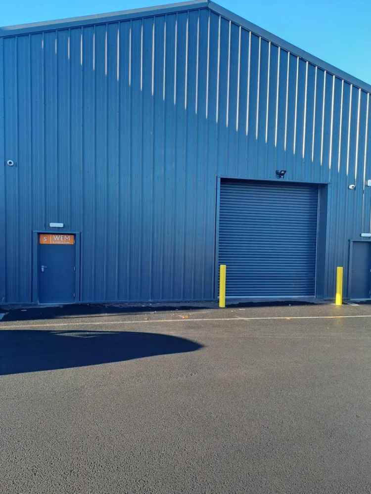 New Build Industrial Unit 176 sq m 3 Parking Spaces Wem