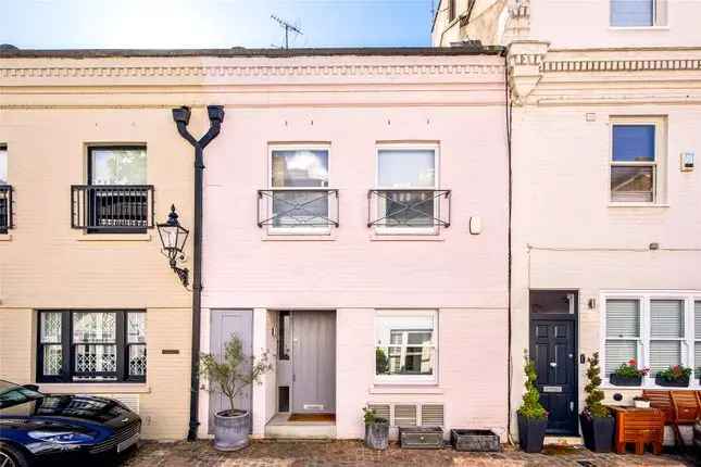 Terraced house for sale in Roland Way, London SW7