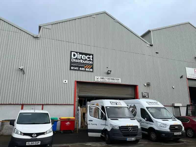 High Bay Warehouse to Let Near Ibrox Underground Station Glasgow