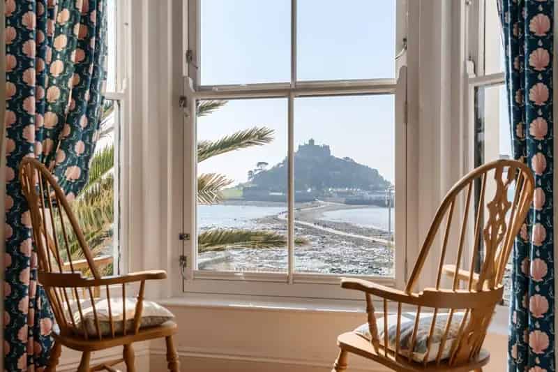 3 Bed Apartment Marazion St Michaels Mount Views Holiday Let Potential