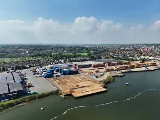 Open Storage Land to Rent Ipswich Port
