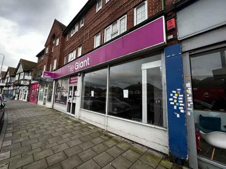 Two Single Units Available in Kingsway Parade, Croydon Road
