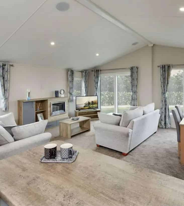 2 Bed Double Lodge for Sale - Luxurious Retirement Retreat