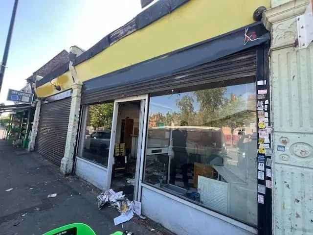 Takeaway Premises for Lease Wood Green London