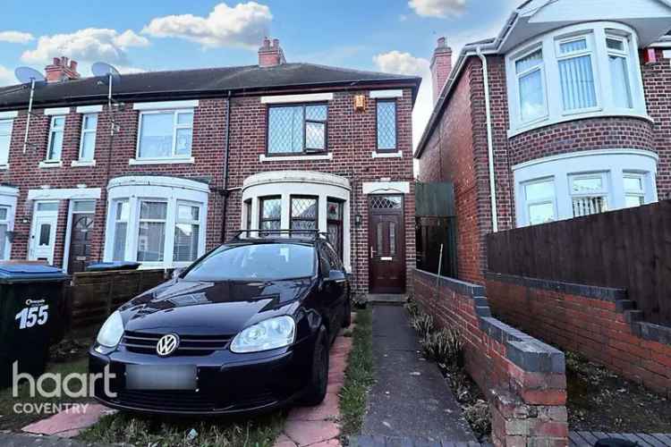 2 Bedroom End of Terrace House for Sale in Coventry