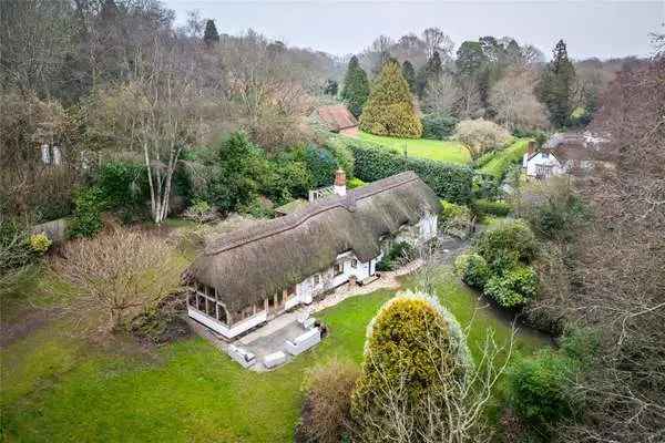 Beautiful Renovated Home with Thatched Roof and Stunning Gardens