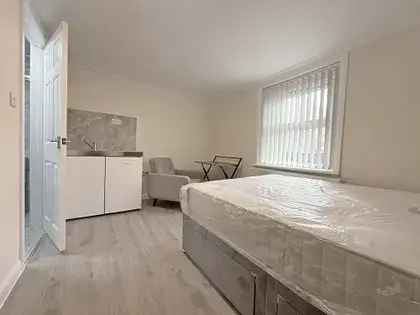 1 Room Flat 33m2 London All Bills Included En-suite