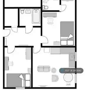 2 rooms flat of 223 m² in Birmingham