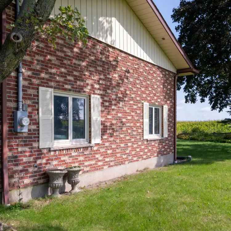 Brick and Stone House near St-Jean