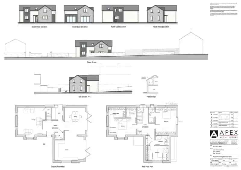 3-Bedroom Detached House Plot for Sale in Sling, Forest of Dean