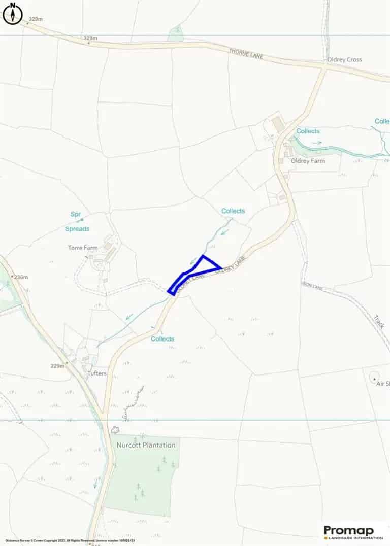 0.75 Acre Land Parcel in Exmoor National Park