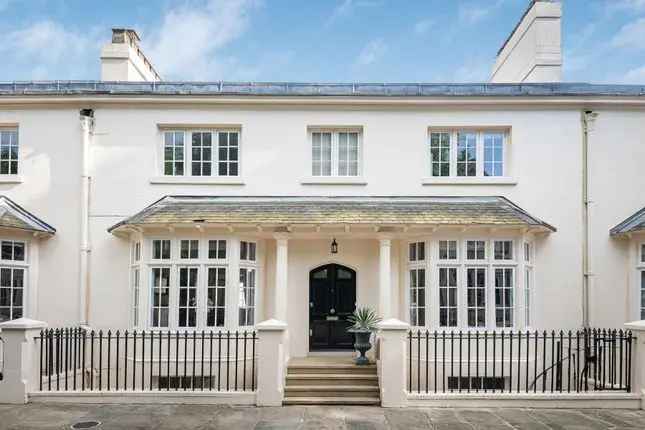 Town house for sale in Park Village West, Regent's Park, London NW1, United Kingdom