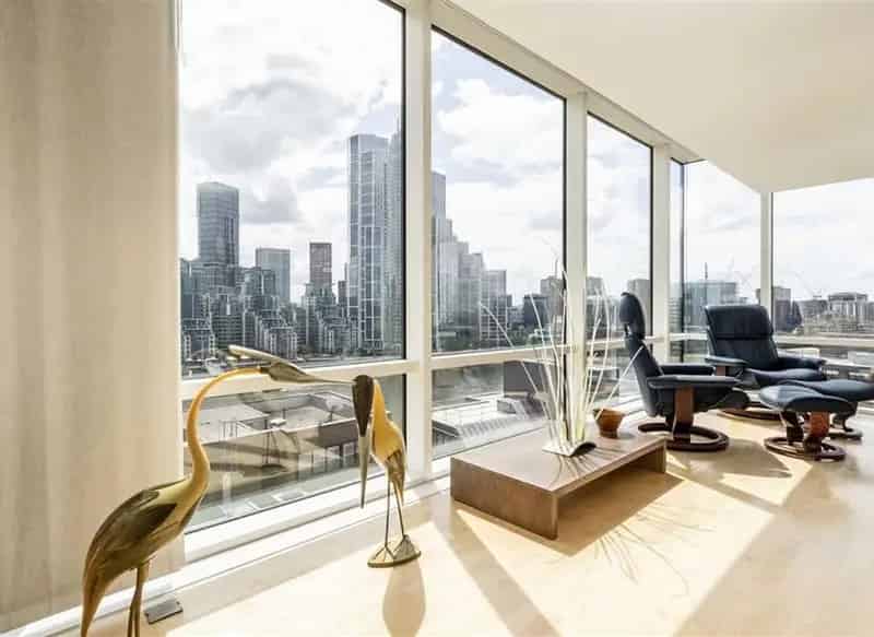 Luxury 2 Bed 2 Bath Apartment London River Thames View