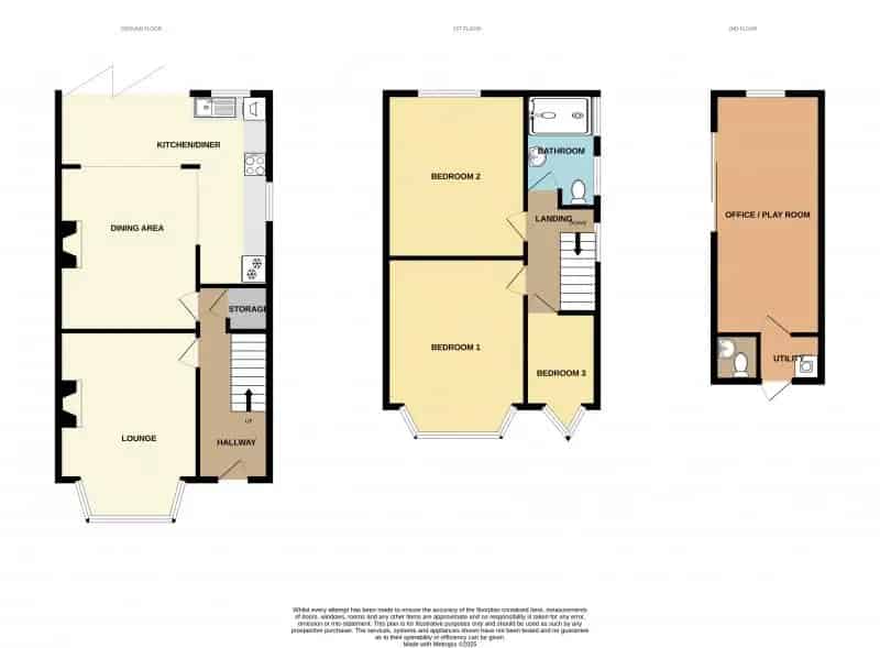 3 Bedroom Semi Detached House With Garden and Parking