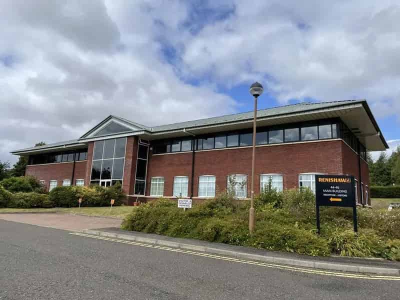 Renishaw Building Modern Office Space for Lease
