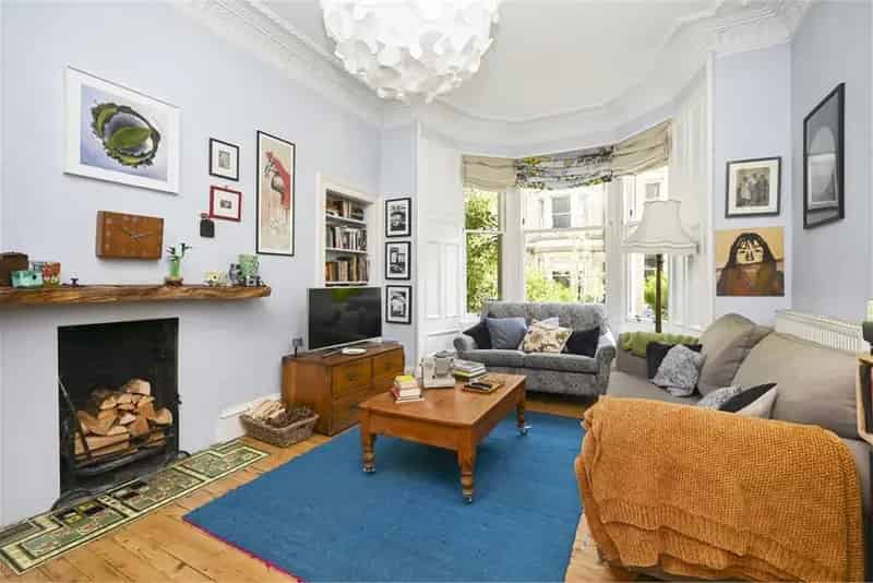 2 Bed Flat Polwarth Edinburgh Main Door Victorian