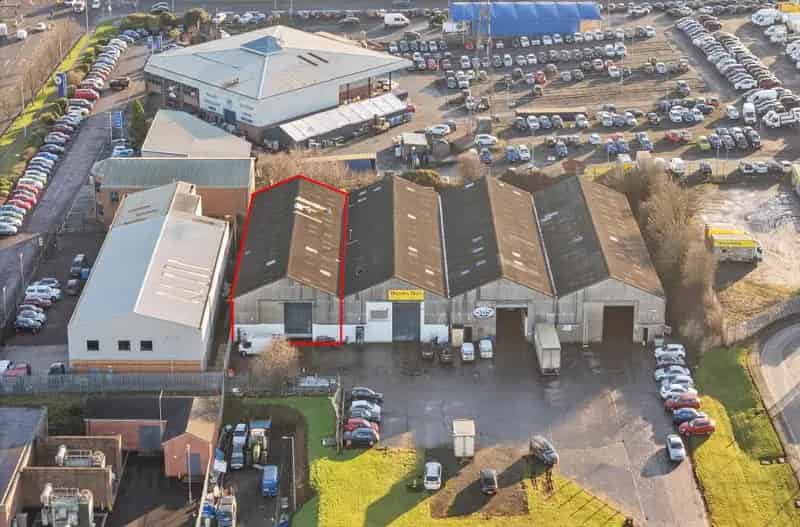 6584 sq ft Warehouse Unit Central Park Mallusk M2 Motorway Access