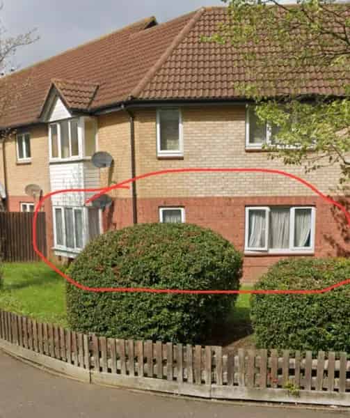 1 Bed Ground Floor Flat with Parking and Shed
