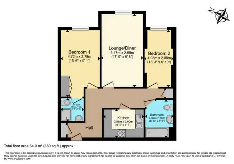 2 bedroom  Flat