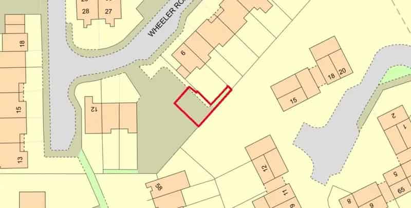 74 sq m Freehold Plot of Land For Sale by Auction