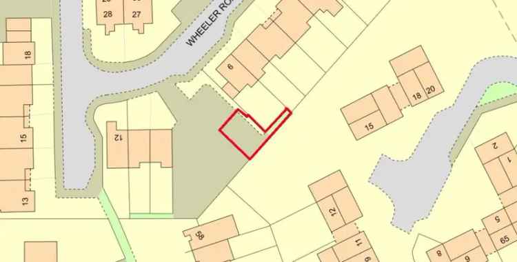74 sq m Freehold Plot of Land For Sale by Auction