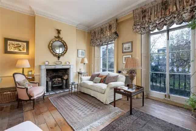 Luxury 5-Floor Regency House for Sale in Chelsea's Carlyle Square