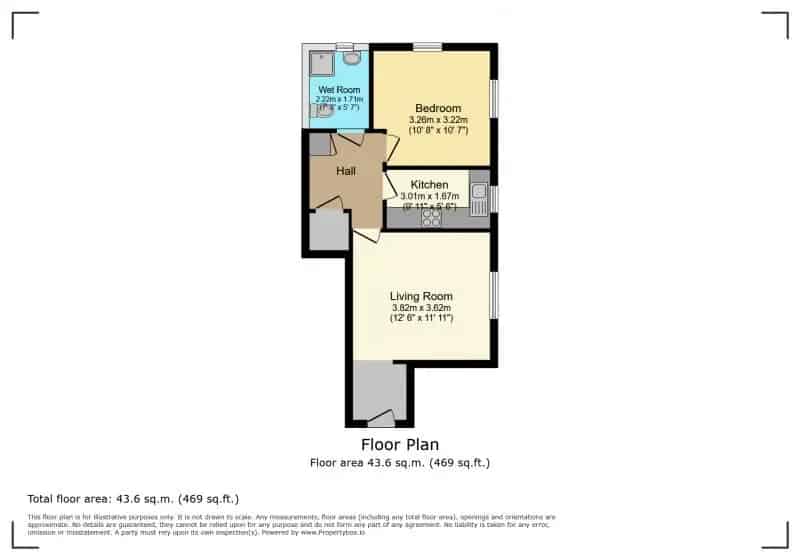 1 Bedroom Maisonette For Sale