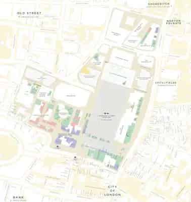 Broadgate Central Retail and Hospitality Space to Let