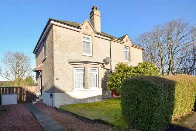 Two Bedroom Semi-Detached House for Sale in Glasgow