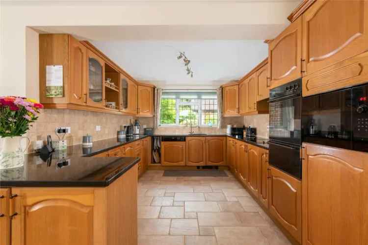 Five Bedroom Detached House with Log Cabin and Extensive Gardens
