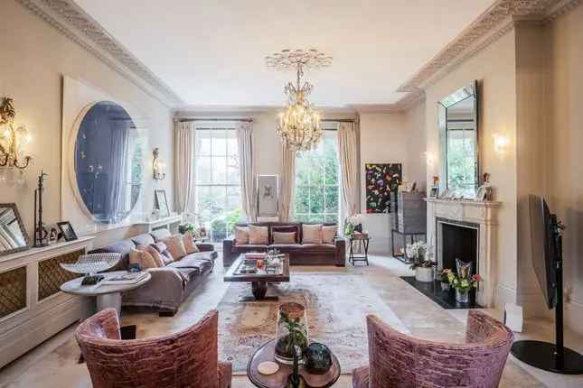 Town house for sale in Gloucester Gate, Regent's Park, London NW1, United Kingdom