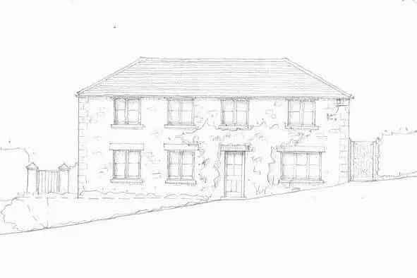 Building Plot with Planning Consent for Four-Bedroom House