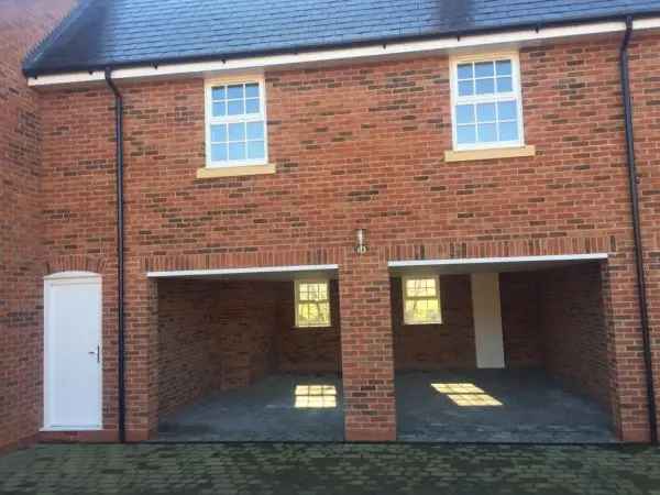 New Build 2-Bedroom Coach House with Garage and Parking