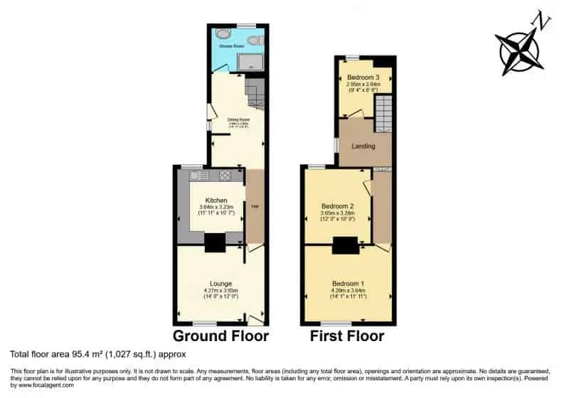 3 Bedroom Semi Detached House EPC C