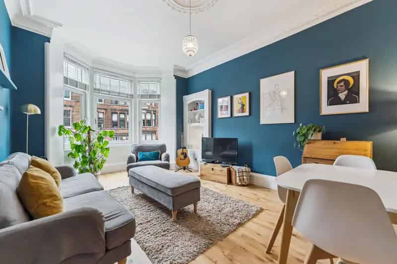 Stylish 2-Bedroom Flat in Partick Near Glasgow University