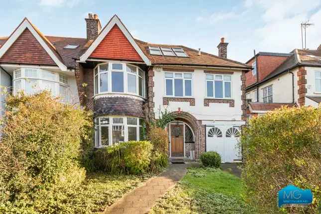 Semi-detached house to rent in Church Vale, East Finchley, London N2