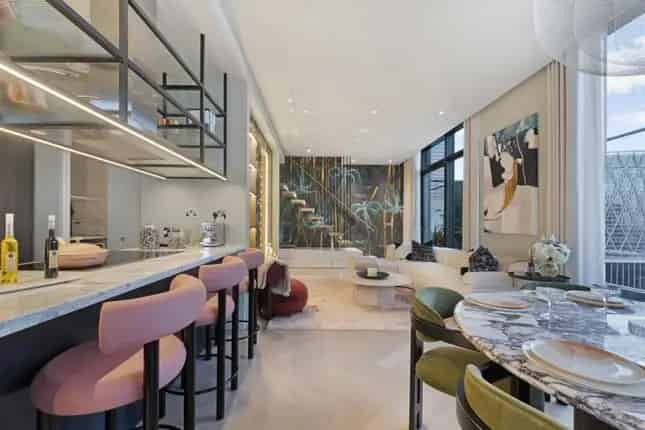 Duplex Penthouse Wardian Canary Wharf 2 Beds Parking