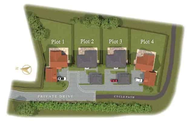 Saxon Court Framlingham New 5-Bedroom Homes for Sale