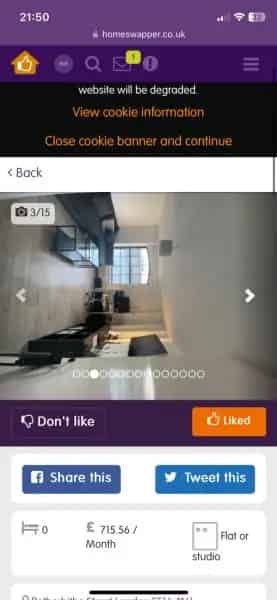 River Thames View Studio Flat Rotherhithe Near Overground Station