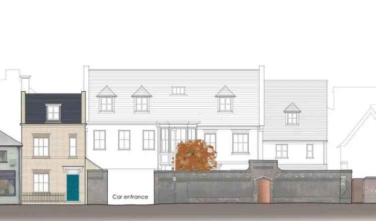 Four Townhouses with Parking near Historic Walls