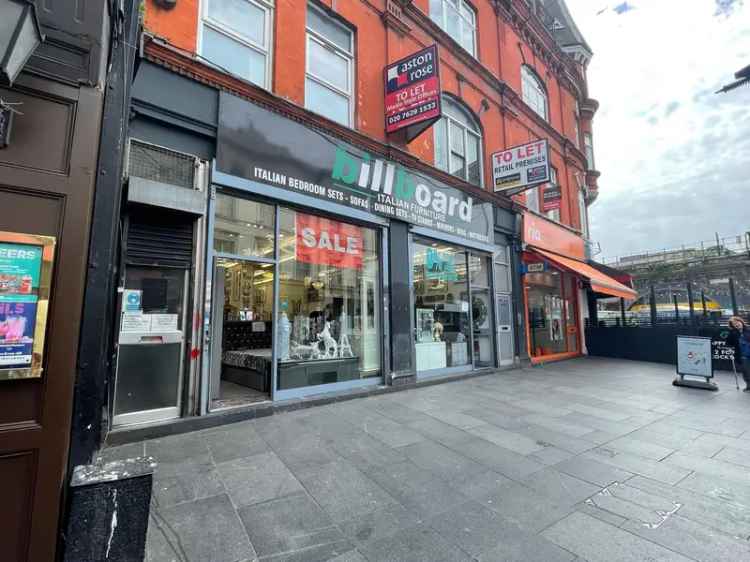 Large Class E Retail Unit To Let Brixton High Footfall