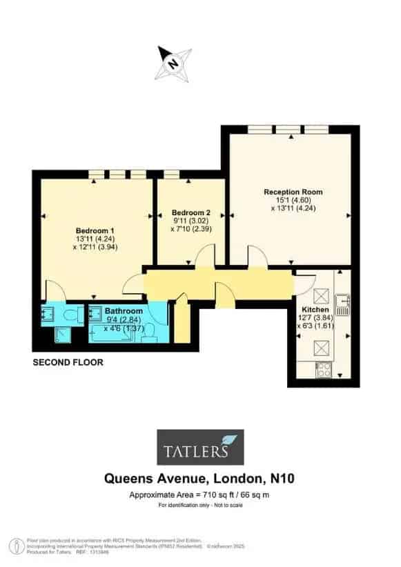 2 Bed Flat for Sale in Muswell Hill