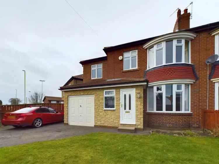 4 Bedroom Semi Detached House for Sale Hebburn