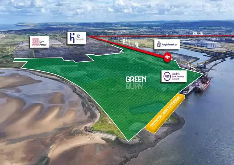 Teesside Freeport 224-Acre Quayside Industrial Land