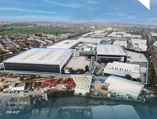 Unit 1 MLM Crayford: 170,535 sq ft Urban Logistics Warehouse to Rent