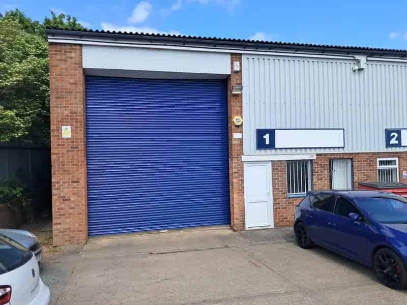 Light Industrial Unit Steel Frame Construction Allocated Parking