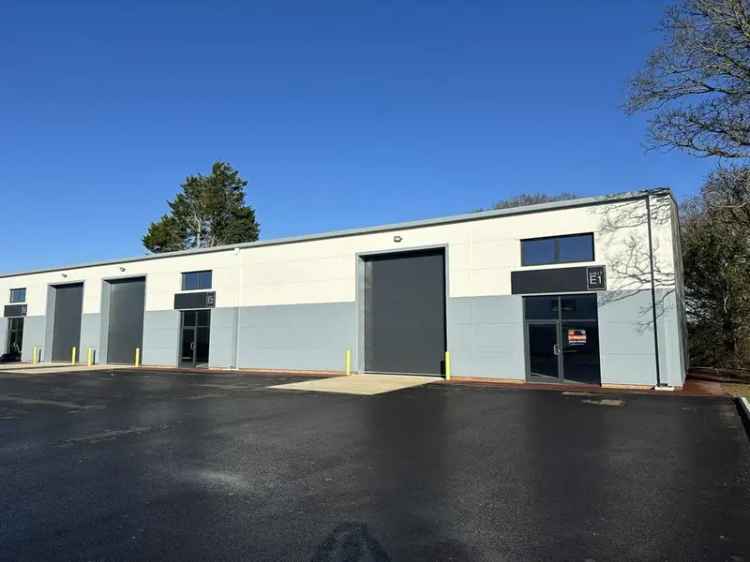 Swallow Enterprise Park Units Available Single or Combined