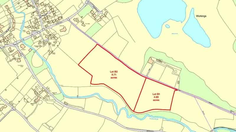 14 Acres Grazing Land for Sale Near Trysull Seisdon